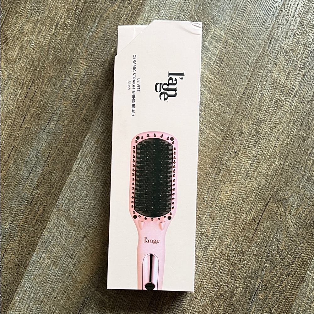 Lange Blush Hair Straightening Brush Excellent condition